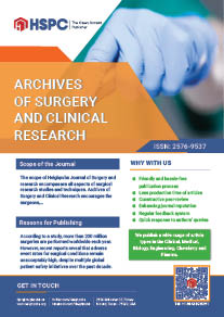 Archives of Surgery and Clinical Research