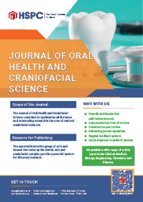 Journal of Oral Health and Craniofacial Science